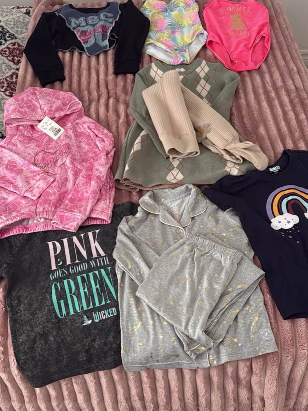 Bundle clothing - Girl Size US 5-6